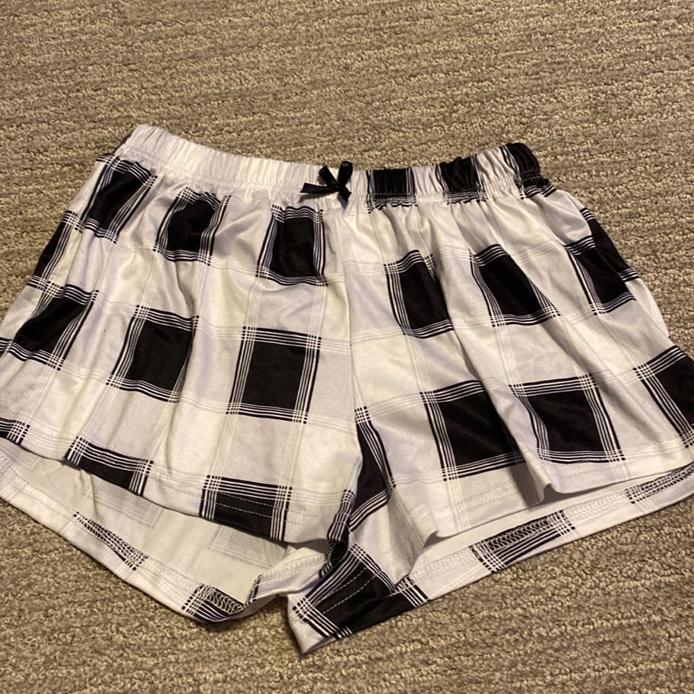 Plaid shorts
